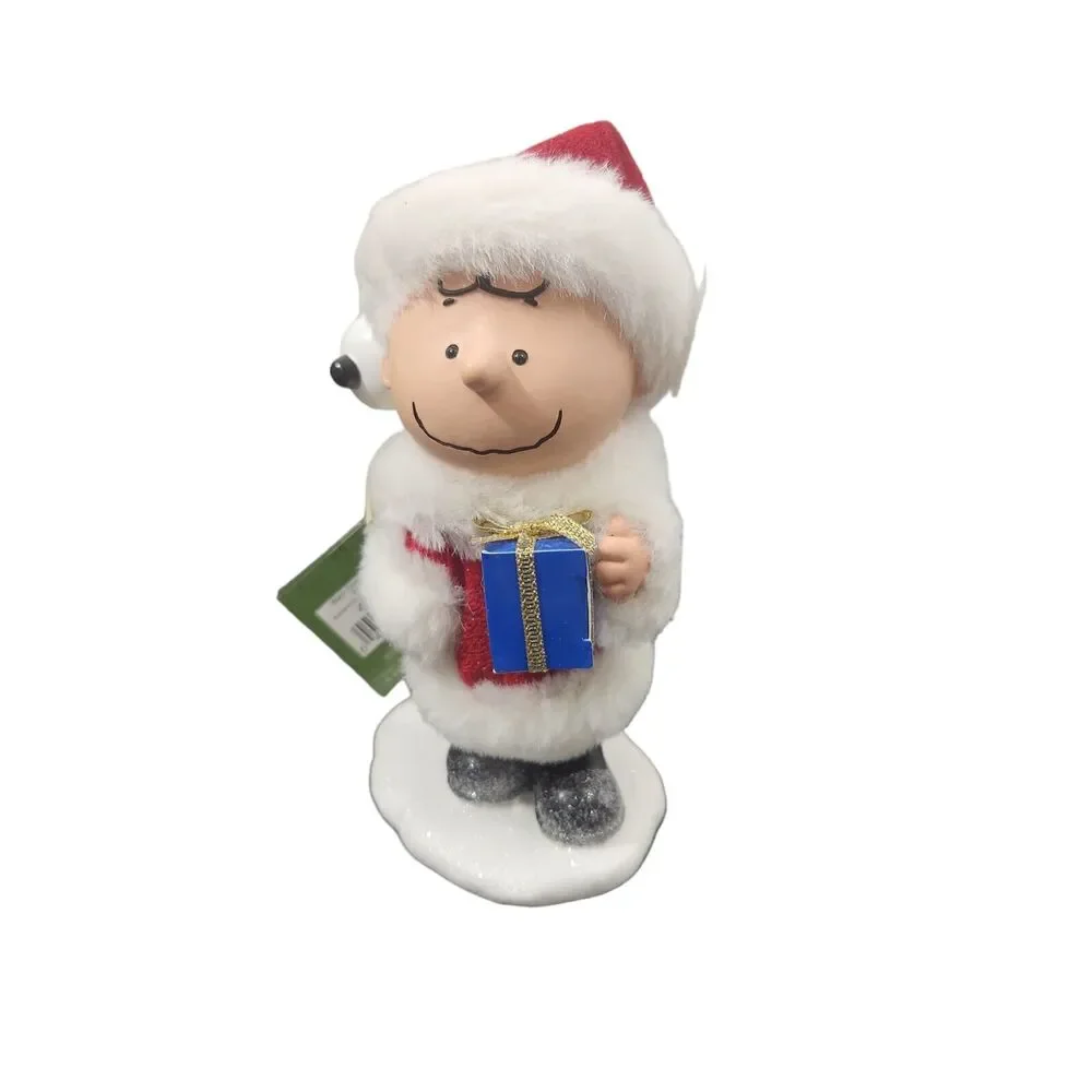 DEPT 56  PEANUTS CHARLIE BROWN SNOOPY WARM CHRISTMAS PUPPY FIGURE 2016